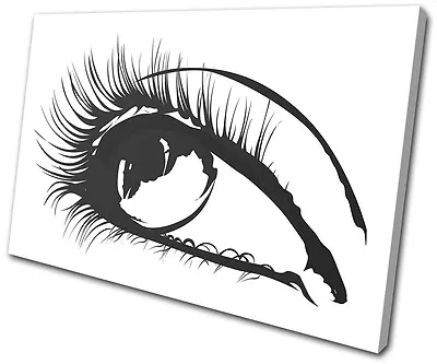 Abstract Eye Vector Pop Art SINGLE CANVAS WALL ART Picture Print VA • $64.99