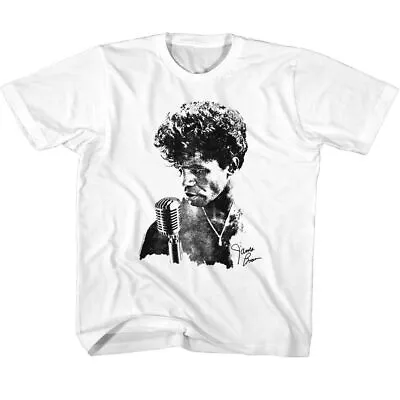 $22.45 • Buy James Brown Microphone White Youth T-Shirt