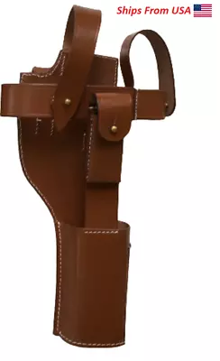 German WWI Mauser C-96 Broomhandle Holster Rig • $54.48