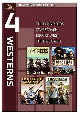 £9.85 • Buy The Long Riders/Stagecoach/Escort West/Ride Back (DVD) Free Shipping In Canada