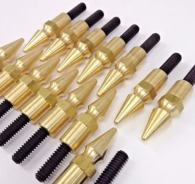 XS650 BRASS SPIKE ENGINE BOLT KIT Chopper Bobber Cafe Clutch Xs 650 Yamaha Motor • $169.83