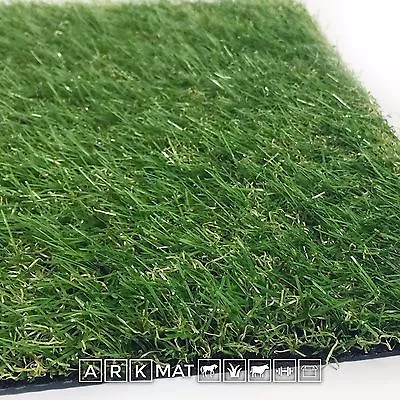 Artificial Grass 30mm | Cheap Realistic Luxury Fake Astro Lawn Turf | Clearance • £11.95