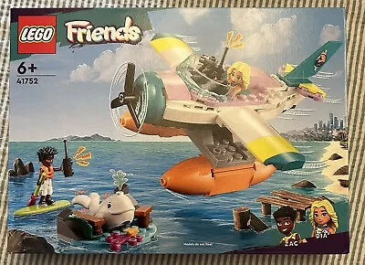 £17.99 • Buy NEW Lego 41752 Friends Sea Rescue Plane Set