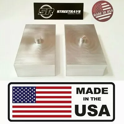 StreetRays 99-22 Ford F250 1.5  Rear Lift Blocks SuperDuty Kit 2WD & 4WD (USA) • $39.42