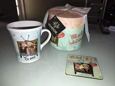 I Love Lucy Gift Mug And Coaster Set You Will Always Be My Best Friend You Know • $16.99