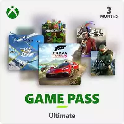 Xbox Game Pass Ultimate 3 Month Membership • $35.97