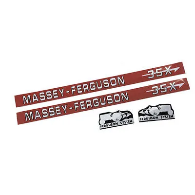 £19.99 • Buy Massey Ferguson Tractor  35X Sticker Kit / Decals