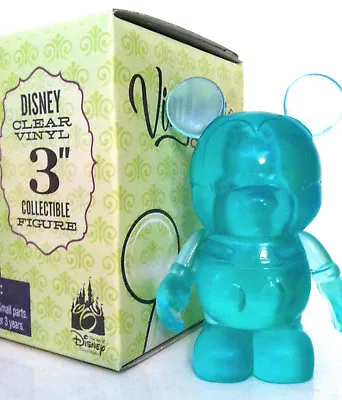 Disney Vinylmation 3  Clear Series Light Green 2009 Collectible Toy Figure New • $24.99