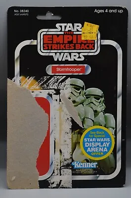 1981 Vintage Kenner STAR WARS Empire Strikes Back STORMTROOPER Cardback ESB 45A • $20