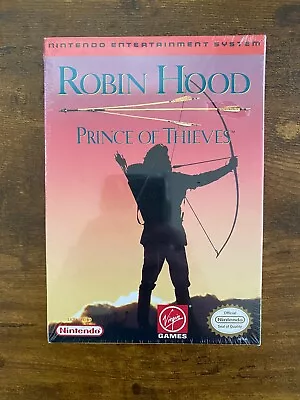 Robin Hood Prince Of Thieves Nintendo NES Brand New Factory Sealed H-Seam • $61