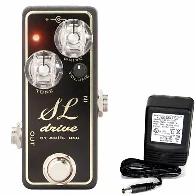 Xotic Effects SL Drive Distortion Pedal W/ 9v Power Supply • £138.18