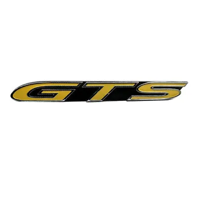 Genuine Holden Badge GTS Yellow With Chrome Rim Grille Badge For HSV VE VF GTS • $154.99