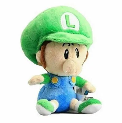 Super Mario Bros. Toys Animals Baby Luigi Plush Doll 5 Inches Kids Toy • $12.48