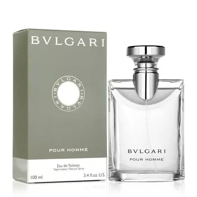 NEW Men's EDT Bvlgari Pour Homme Eau De Toilette Spray 3.4 Fl Oz Sealed In Box • $52.69