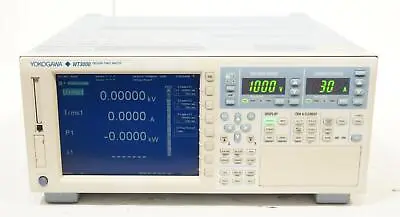 Yokogawa WT3000 Precision Power Analyzer 760303-03-SV-D/G6 3x Element 1000V-30A • $10000