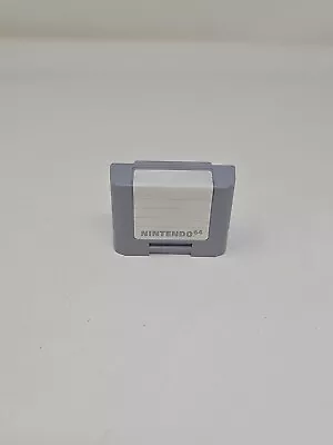 N64 Controller Pak NUS-004 OEM Official Nintendo 64 Memory Card - Tested & Works • $11.39