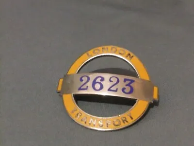 London Transport Railway Hat Badge No. 2623 Maker: J R Gaunt London. • £60