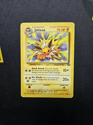 1999 Pokemon Jolteon Non Holo Jungle 20/64 • $0.99