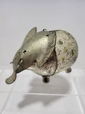 Vintage Napier Silverplate Elephant  Piggy  Bank • $18