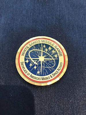 White Sands Missile Range “Presented For Excellence” US Military Challenge Coin • $49.95