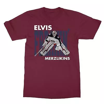 Elvis Freakin Merzlikins Hockey Men's T-Shirt • $18.49