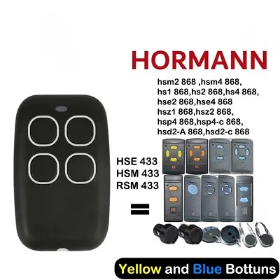 HS(M)2/4 Neu Kompatibel Mit Hörmann Versand Aus Deutschland Handsender 8683 MHz • $11.27