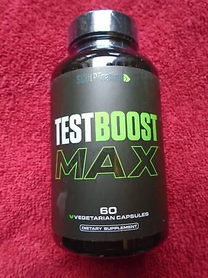  TESTBOOST MAX  60 Vegetarian Caps. Brand NEW & Factory Sealed!!! MAX Muscle!!! • $43.99