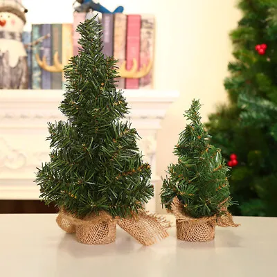 £7.19 • Buy Artificial Table Mini Christmas Tree Party Ornament Xmas 20/30cm Miniature Decor