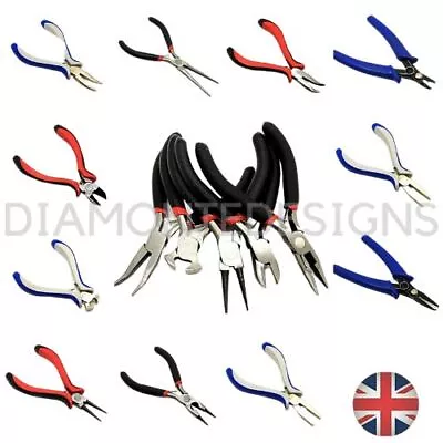 Jewellery Making Pliers DIY Craft Tools UK Seller - Bent Chain Round Nose Etc UK • £4.39