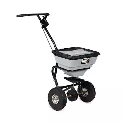 Titan Attachments 70 LB Professional Fertilizer Push Broadcast Spreader • $179.99