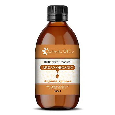 £2.47 • Buy Organic Argan Oil 100% Cold Pressed Pure Virgin Vegan For Hair Beard & Skincare