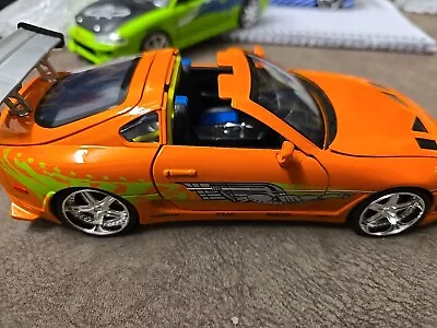 Jadatoys - Fast & Furious 1995 Toyota Supra 1:24 - Orange (253203005) • £15