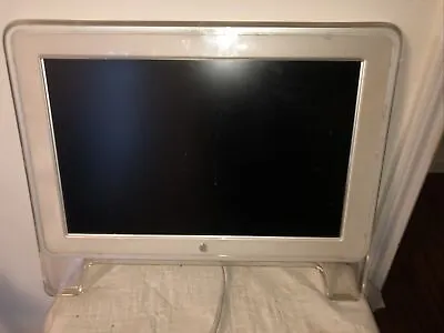 Vintage  20   Apple Cinema Display Model A1038 Mac Monitor Parts Or Repairs Only • $14.99