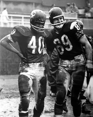 Chicago Bears MIKE DITKA & GALE SAYERS Glossy 8x10 Photo Football Print Poster • $5.49