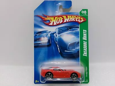 2008 Hot Wheels Treasure Hunt  Dodge Viper  #8/12 168/196 • $6