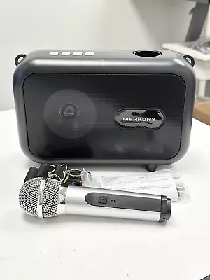 Merkury The Star Karaoke System With Wireless Mic Portable Speaker • $39.99