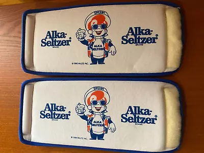 Vintage 1988 Miles Inc Speedy Alka Seltzer Wraparound Promo Can Koozie(Lot Of 2) • $9.95