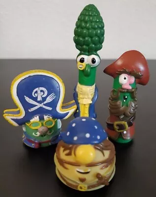 Veggie Tales 4 Figure Set Pirates Who Don't Do Anything 2007 Blue Box Toys • $19.99