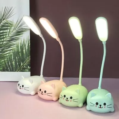 $12.99 • Buy Cat Book Light,Cat Night Lamp - USB Rechargeable Learning Eye Protection Lamp
