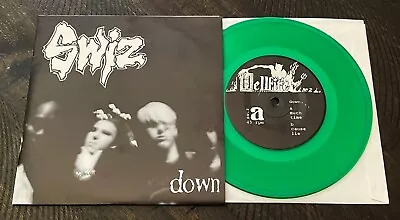 SWIZ Down 7  Green Vinyl EP 1987 Dag Nasty Fugazi Minor Threat 7 Seconds Misfits • $59.99