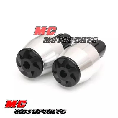 $28.80 • Buy Silver BeyBlade CNC Bar Ends For Suzuki Boulevard M109R M90 M50 C50 S40