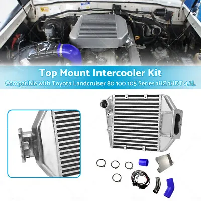 Intercooler Kit Suitable For Toyota Landcruiser 80 100 105 Series 1HZ 1HDT 4.2L • $311.59