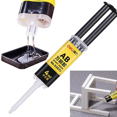 1PCS Epoxy Resin AB Glue Strong Adhesive Quick Repair For Glass Ceramics Plastic • $3.51