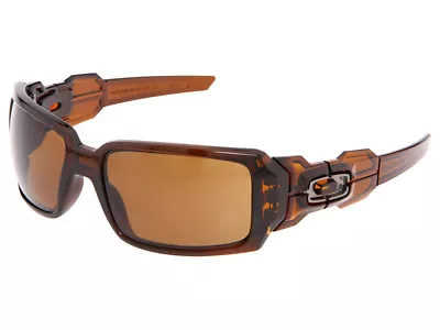 Oakley Oil Drum Sunglasses 30-717 Polished Rootbeer/Dark Bronze • $119.99