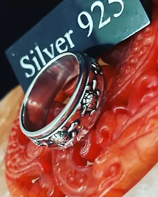£35 • Buy Silver  Turtle  Spinning Band