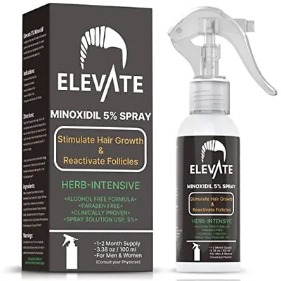 5% Minoxidil Hair Growth Spray - Alcohol Free Non Oily Formula Extra Strength... • $34.49