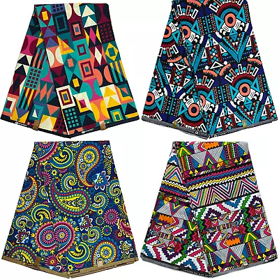 £34.98 • Buy Quality African Fabric Print 100% Cotton Ethnic Ankara Fat Quarters Yards