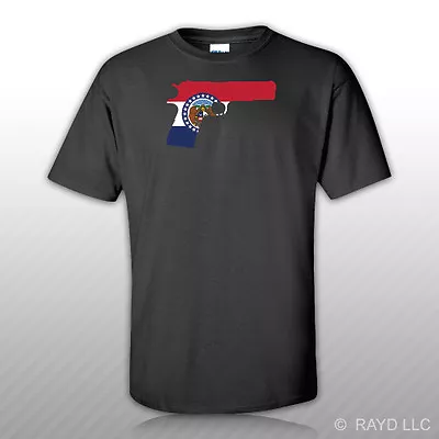 Missouri Flag 1911 T-Shirt Tee Shirt Cotton MO 2a Gun Rights Molon Labe Pro • $14.99