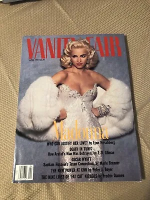 MADONNA Vanity Fair Magazine April 1991 • $20