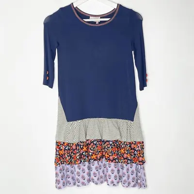 365 By Matilda Jane Tiered Drop Waist Half Sleeve Dress NWT - 10 • $29